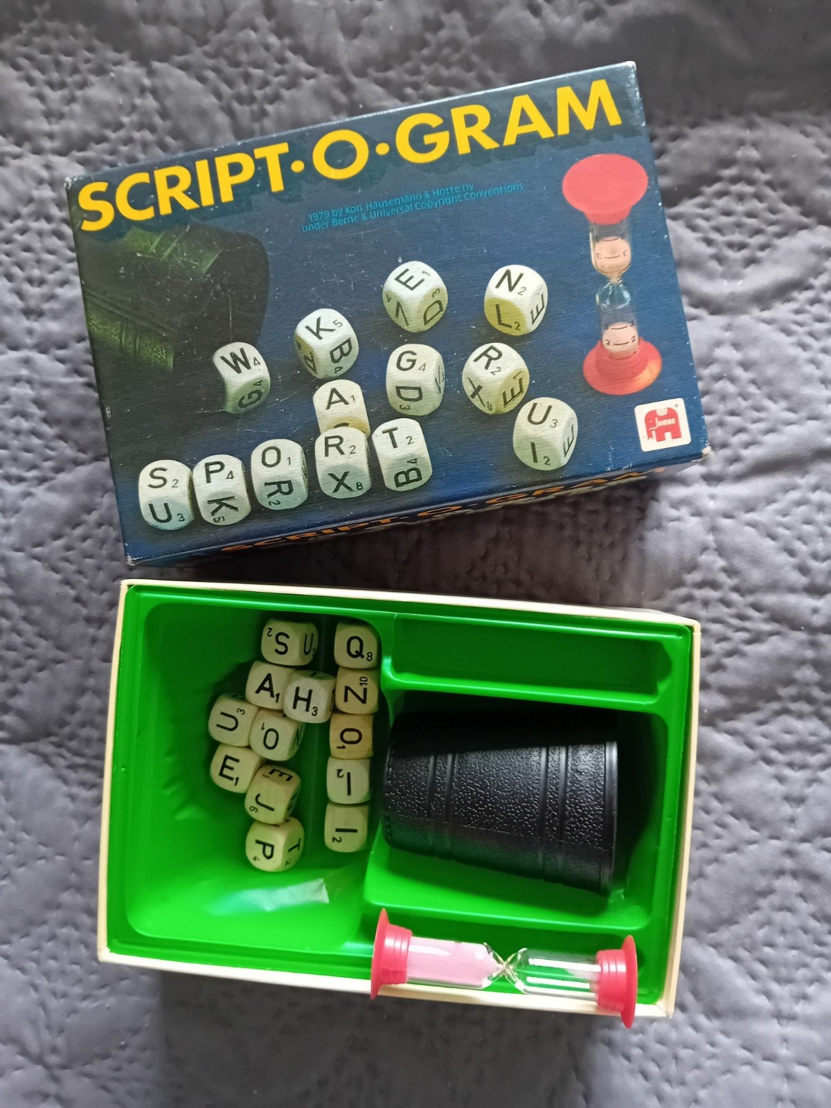 Vintage Script O Gram Jumbo, Ophalen of Verzenden, Gebruikt, Jumbo