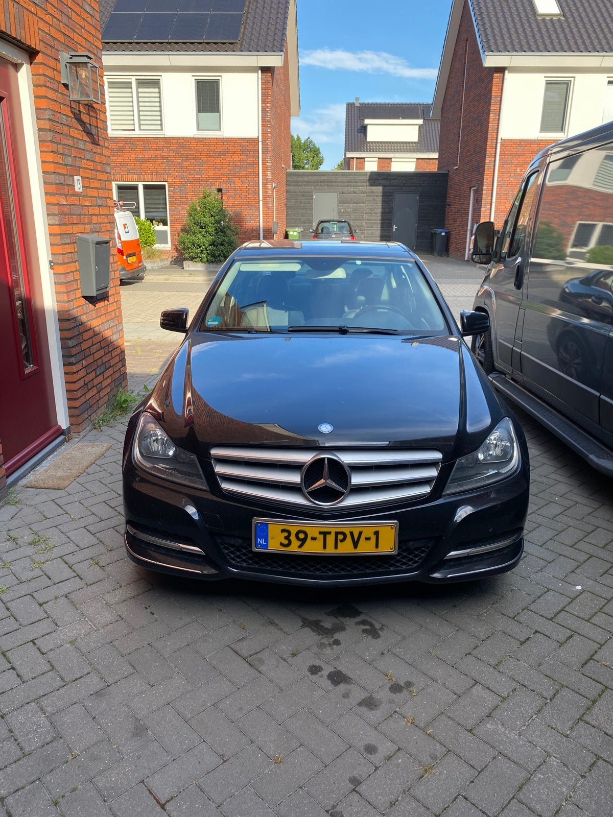 Mercedes-Benz C-Klasse C180 BE Aut7 2012 Zwart, Automaat, 745 kg, 1800 kg, Zwart