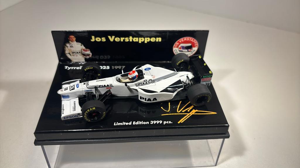 F1 Tyrrell ford 025 jos verstappen 1997 minichamps 1.43, Auto, Ophalen of Verzenden, MiniChamps, A