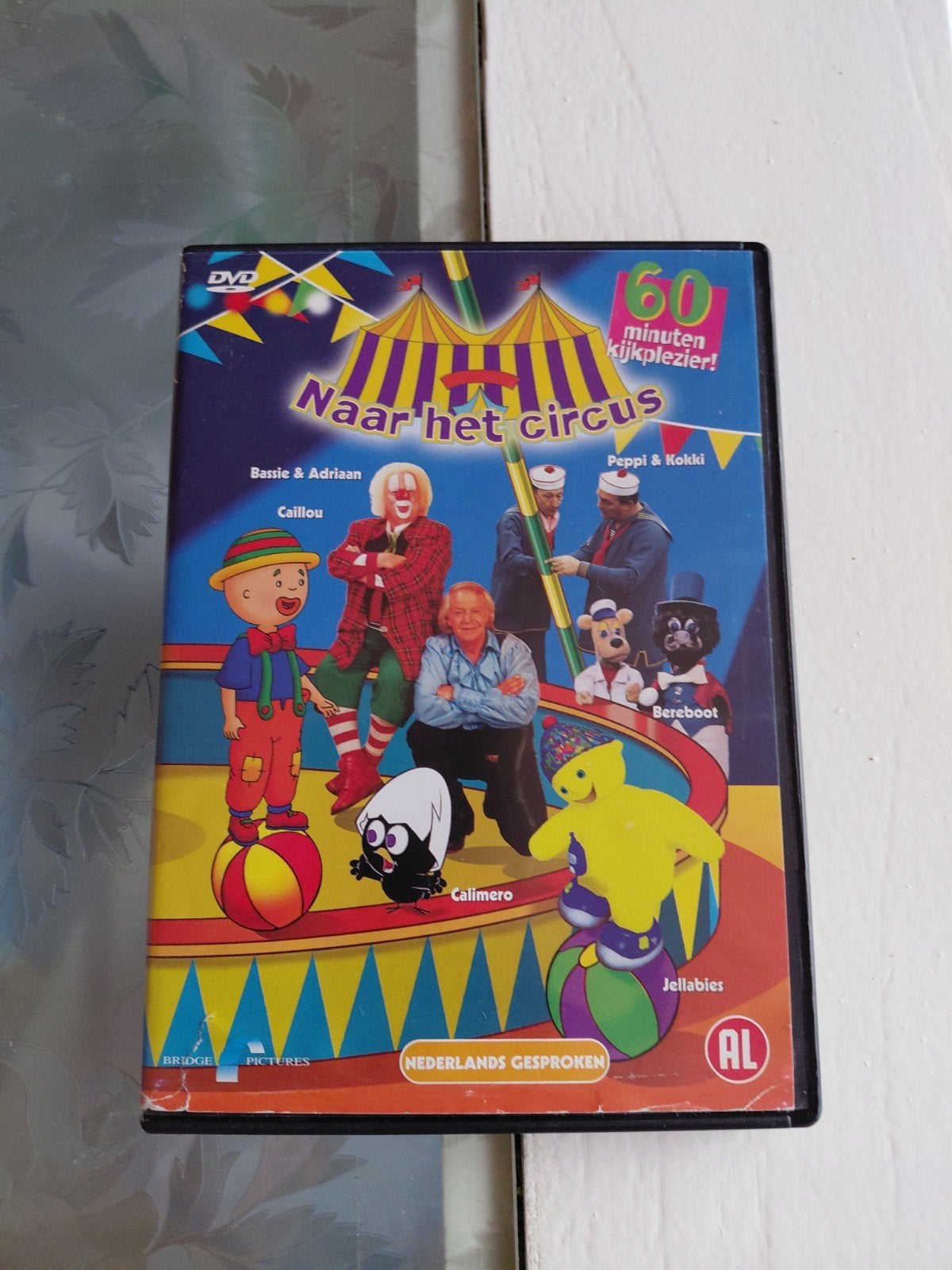 Naar het Circus dvd met onder andere Bassie en adriaan. #1., Cd's en Dvd's, Gebruikt, Alle leeftijden, Tv-serie, Ophalen of Verzenden