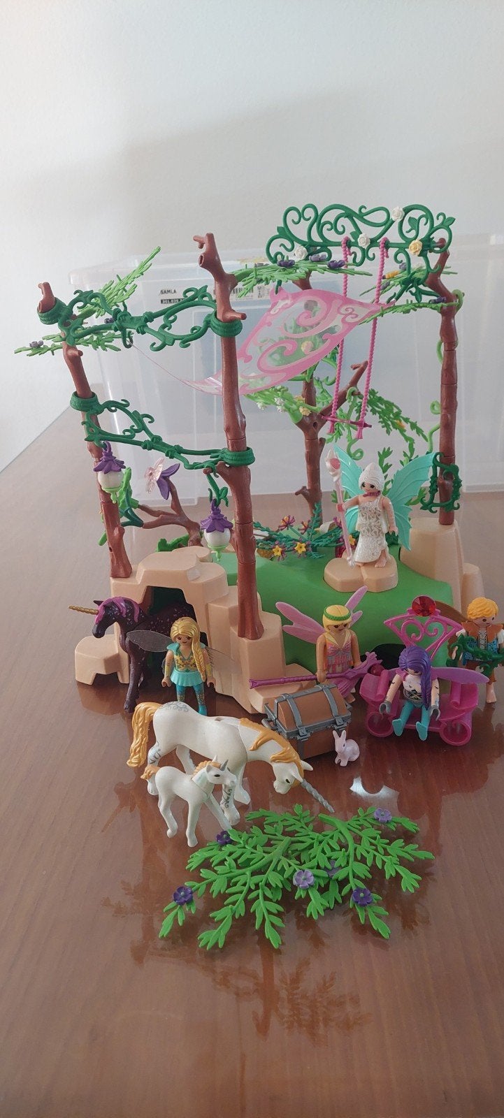Playmobil Feeënwereld met eenhoorns en figuren, Ophalen of Verzenden, Gebruikt, Meisje
