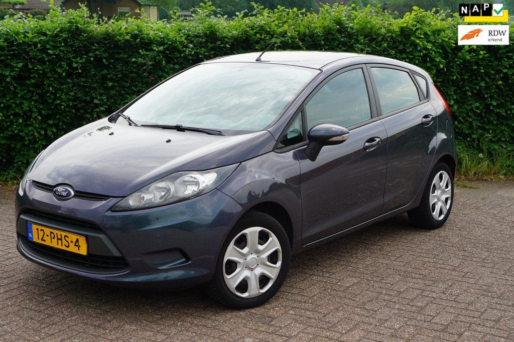 Ford Fiesta 1.25 Limited|Volledige Historie|2e Eigenaar|Airc, Auto's, Voorwielaandrijving, Euro 5, Stof, 1242 cc