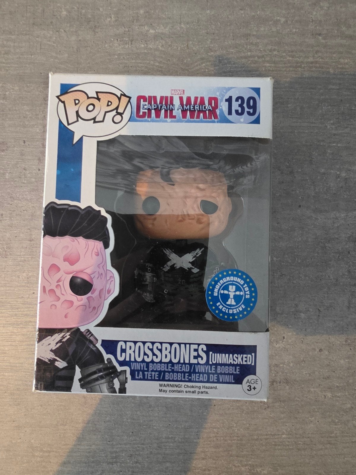 Funko Civil War #139 Crossbones Exclusive, Ophalen of Verzenden