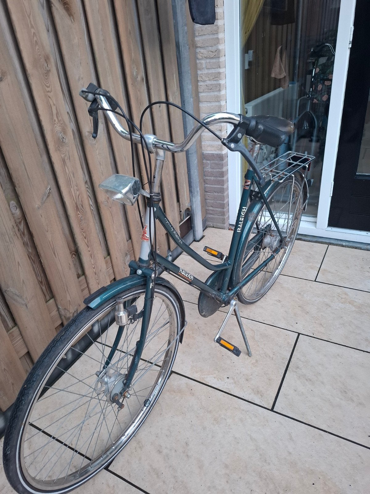 Vintage Raleigh damesfiets - Klassieke stijl, Fietsen en Brommers, Velgrem, Ophalen, Overige merken, 53 tot 56 cm