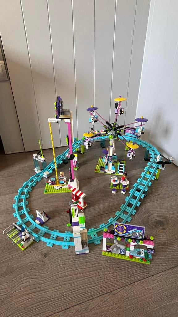 Lego Friends achtbaan 41130, Kinderen en Baby's, Speelgoed | Duplo en Lego, Lego, Friends, Ophalen of Verzenden, Zo goed als nieuw