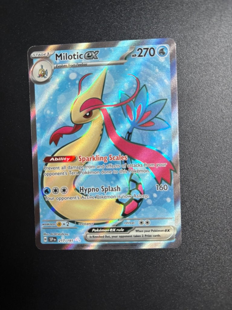 Milotic ex (SSP 217), Hobby en Vrije tijd, Verzamelkaartspellen | Pokémon, Ophalen of Verzenden, Nieuw