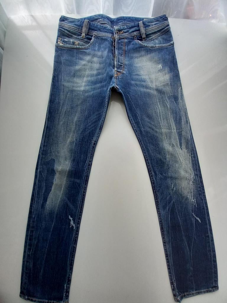 Classic vintage diesel poiak  slim tapered stretch 30/30, Ophalen of Verzenden, Zo goed als nieuw, Blauw, W32 (confectie 46) of kleiner