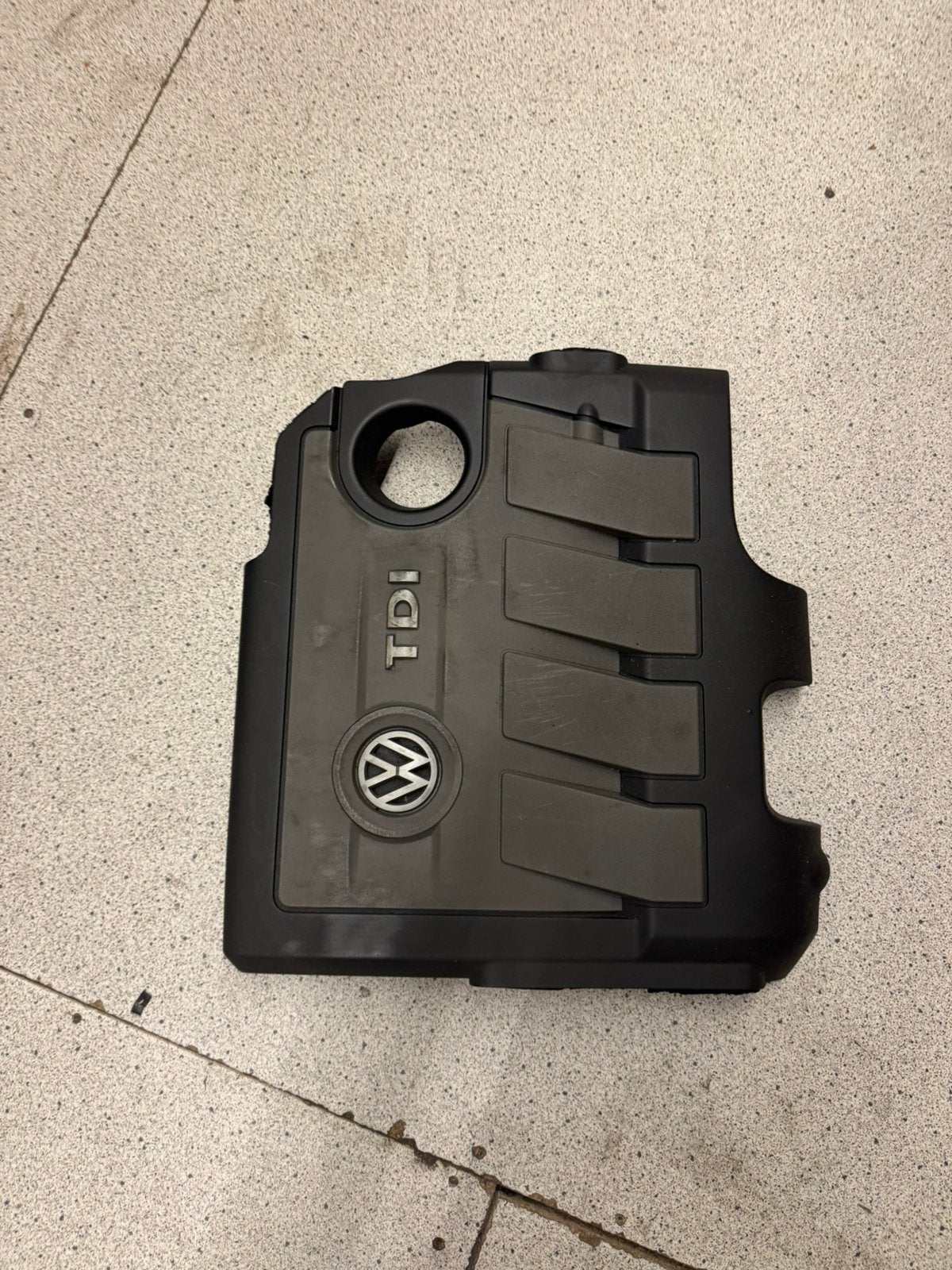 Volkswagen motordeksel tdi, Auto-onderdelen, Ophalen of Verzenden, Gebruikt, Volkswagen