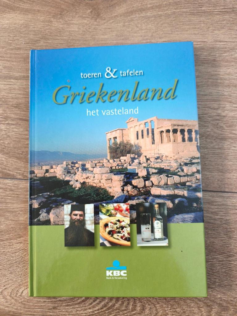 Griekenland-boek Toeren& Tafelen, Overige merken, Mark Gielen, Europa, Ophalen of Verzenden