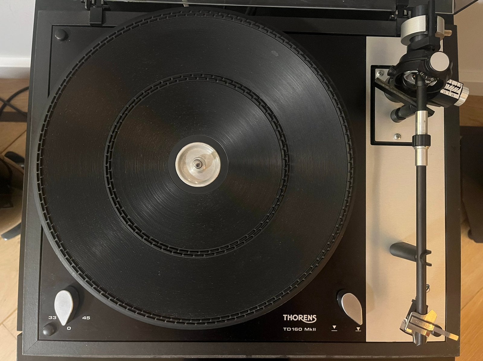 Thorens TD160 MKII, Ophalen, Thorens, Pitch-regelaar, Zo goed als nieuw