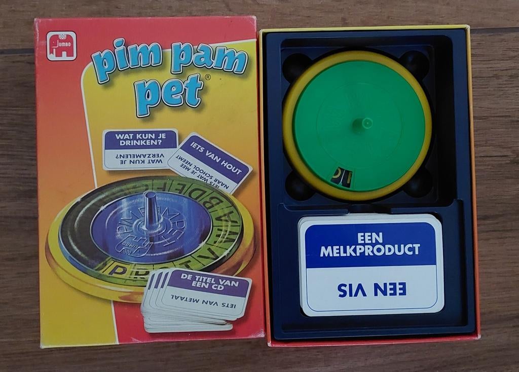 Pim pam pet spel compleet, Hobby en Vrije tijd, Gezelschapsspellen | Kaartspellen, Ophalen of Verzenden, Zo goed als nieuw