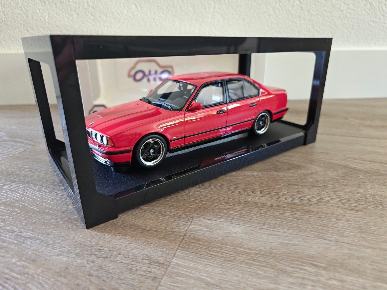 Ottomobile BMW M5 E34 20 Jahre Mugello Red 1992 OT1247 nieuw, Ophalen of Verzenden, Nieuw, Auto, OttOMobile