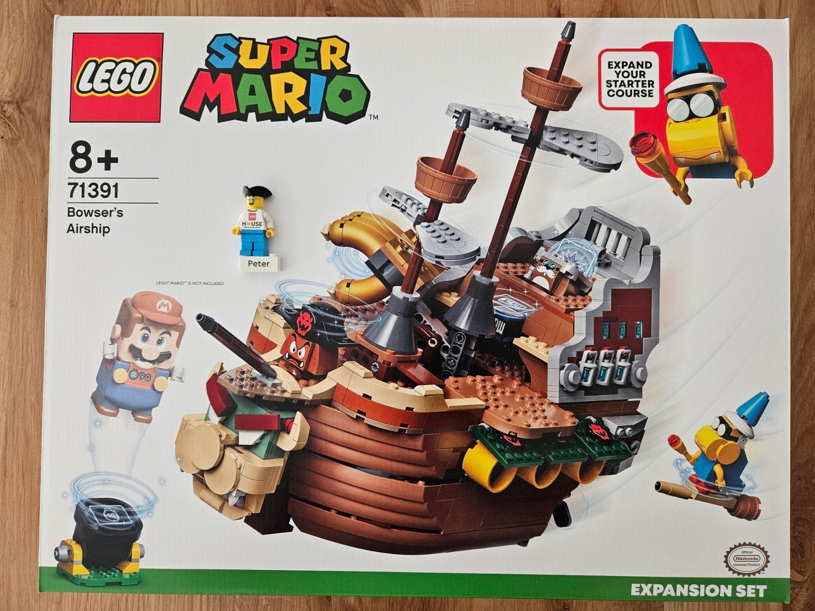 Nieuw ongeopend LEGO 71391 Super Mario Bowser's Airship, Overige thema's, Verzenden, Lego, Nieuw