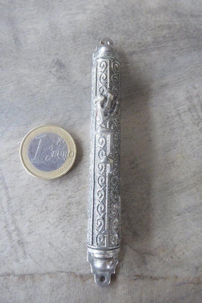 antieke joodse Mezoeza, Judaica, Ophalen of Verzenden