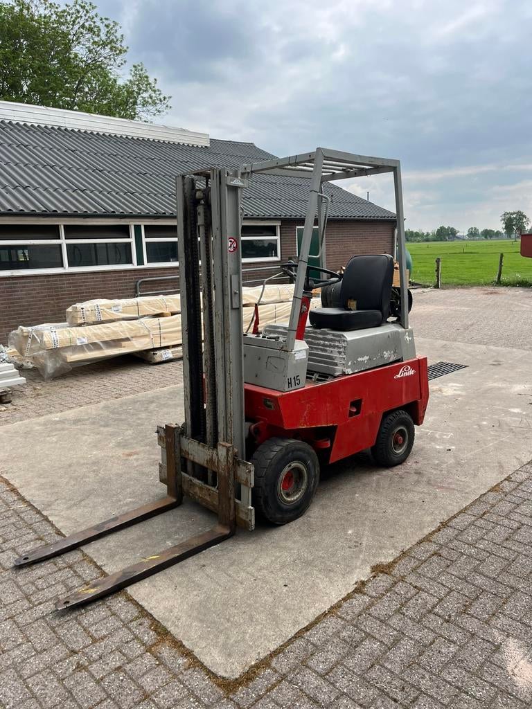 Linde h15 1,5ton LPG heftruck, 1000 tot 2000 kg, Ophalen of Verzenden, LPG, Heftruck