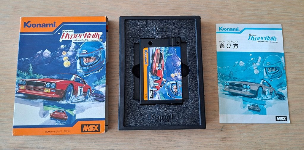 Hyper rally - Konami MSX, Ophalen of Verzenden