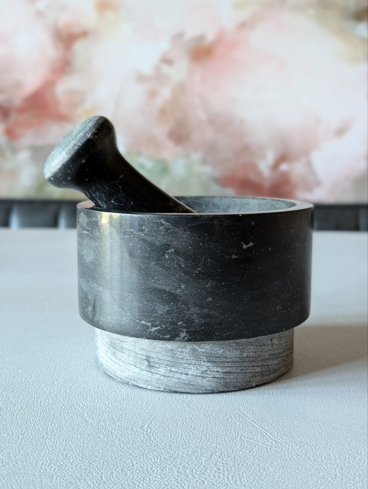 Robuuste granieten vijzel met stamper, Ophalen, Overige typen, IKEA, Nieuw