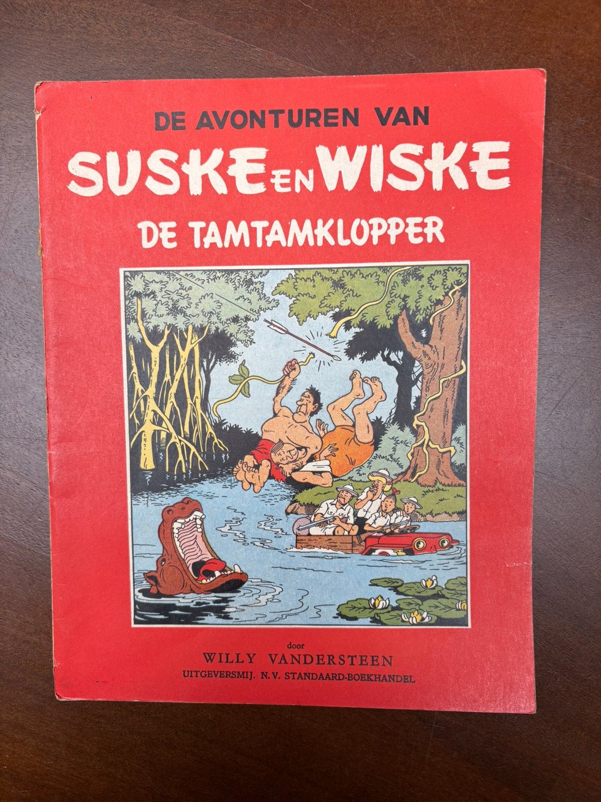 Oude suske en wiske nr 18 de tamtamklopper, Boeken, Stripboeken, Eén stripboek, Ophalen of Verzenden, Gelezen