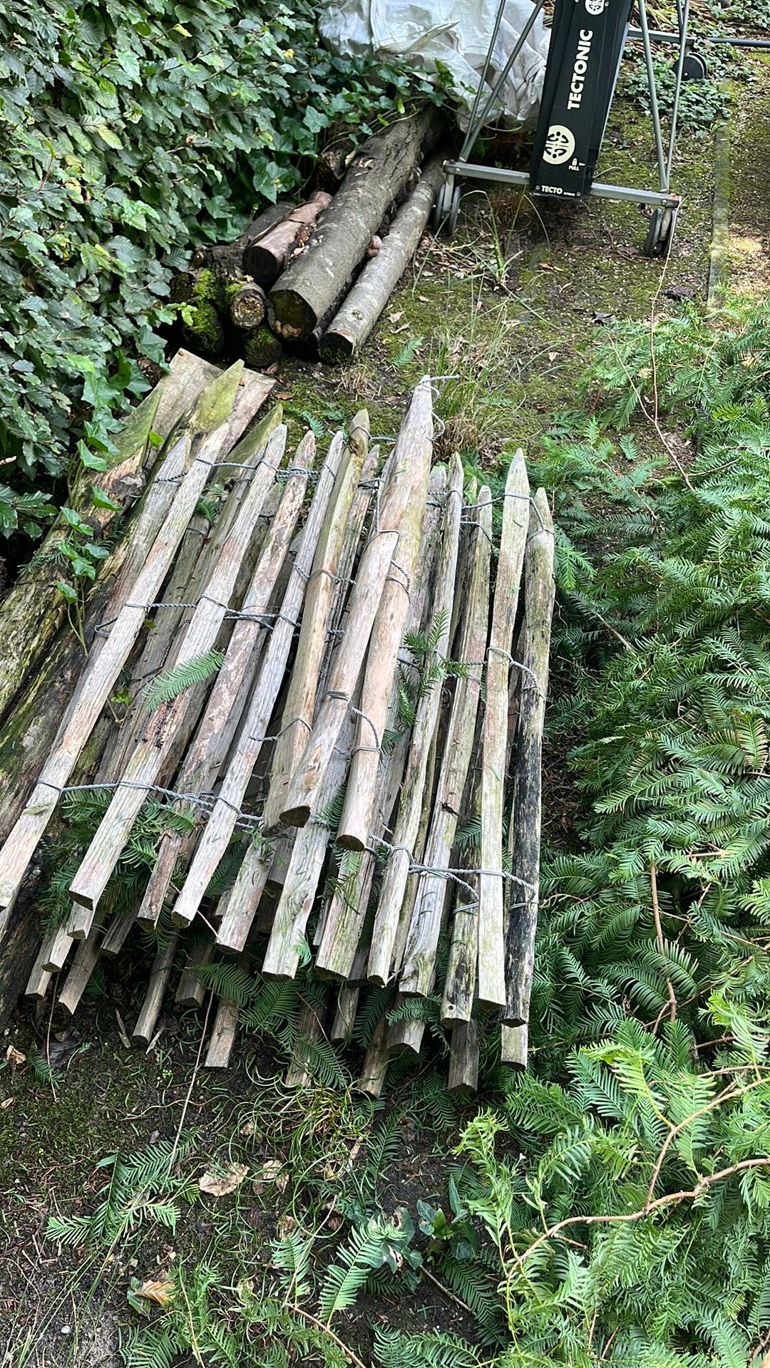 Ongeveer 5m schapenhek, Tuin en Terras, Tuinhekken en Hekwerk, Ophalen, Nieuw, Hout, Tuinhek