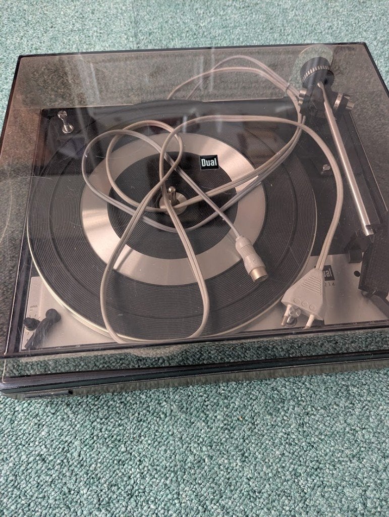 Dual CS12 1214 platenspeler automaat, Ophalen of Verzenden, Dual