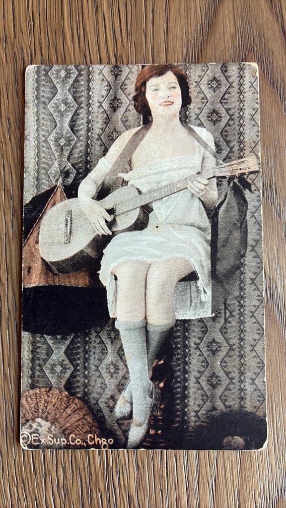 Meisje met gitaar., Ophalen of Verzenden, Kinderen