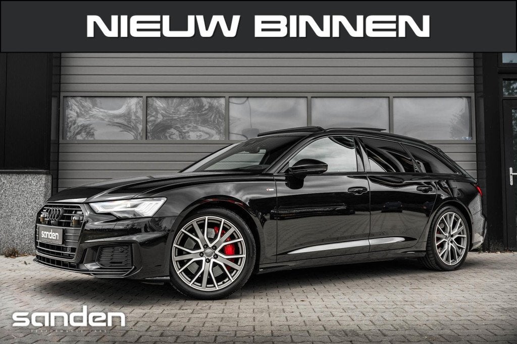 Audi A6 Avant 55TFSIe quattro Competition|367pk|Pano|HUD|Key, Auto's, Audi, Automaat, 4 cilinders, Zwart, Vierwielaandrijving