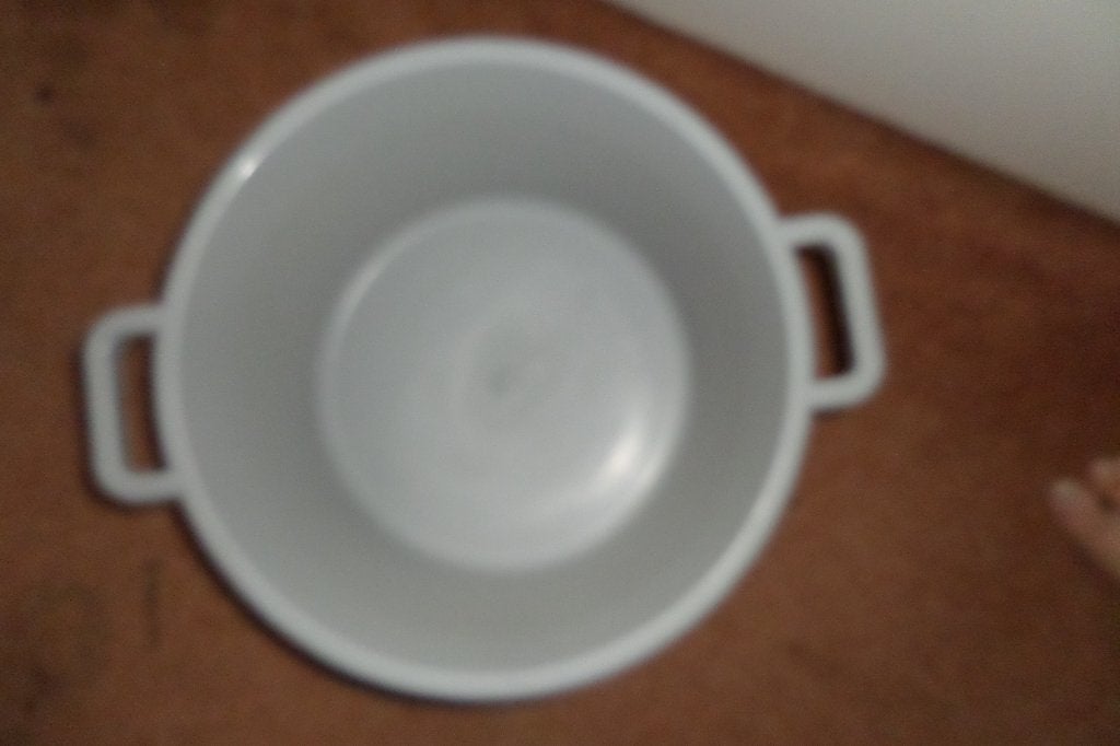 Afwasteil - Kunststof - Diameter 37,5cm - Hoogte 17cm, Ophalen, Nieuw, Grijs, Kunststof