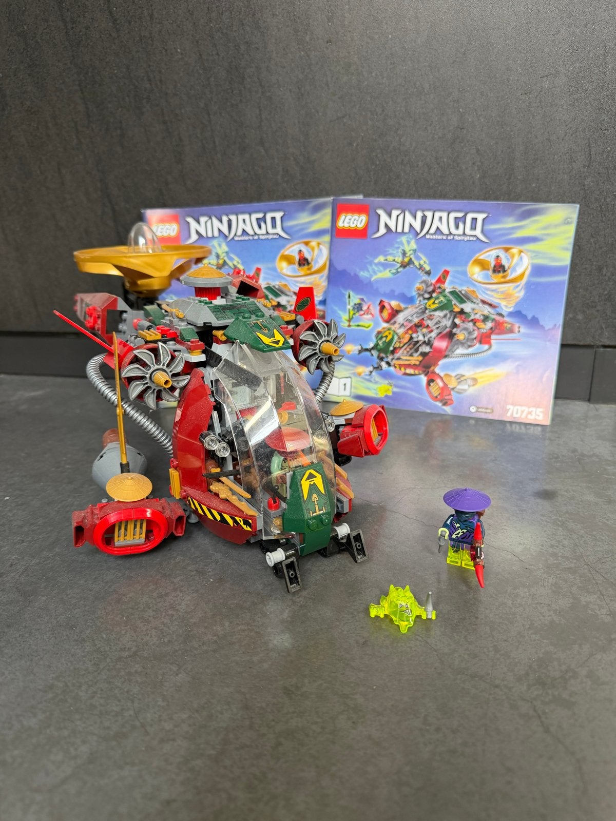 LEGO Ninjago 70735 Ronin R.E.X. met minifiguur, Lego, Ophalen of Verzenden, Zo goed als nieuw, Inclusief instructies