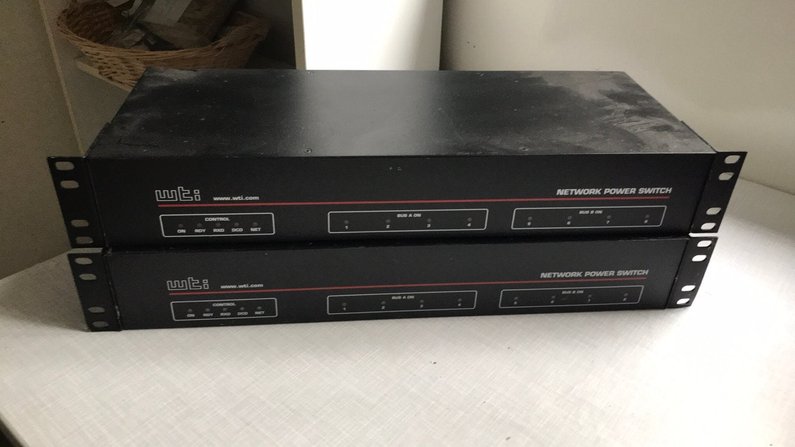 WTI NETWERK POWER SWITCH 2x NSP-230, Computers en Software, Netwerk switches, Ophalen, Onbekend, Onbekend, Onbekend