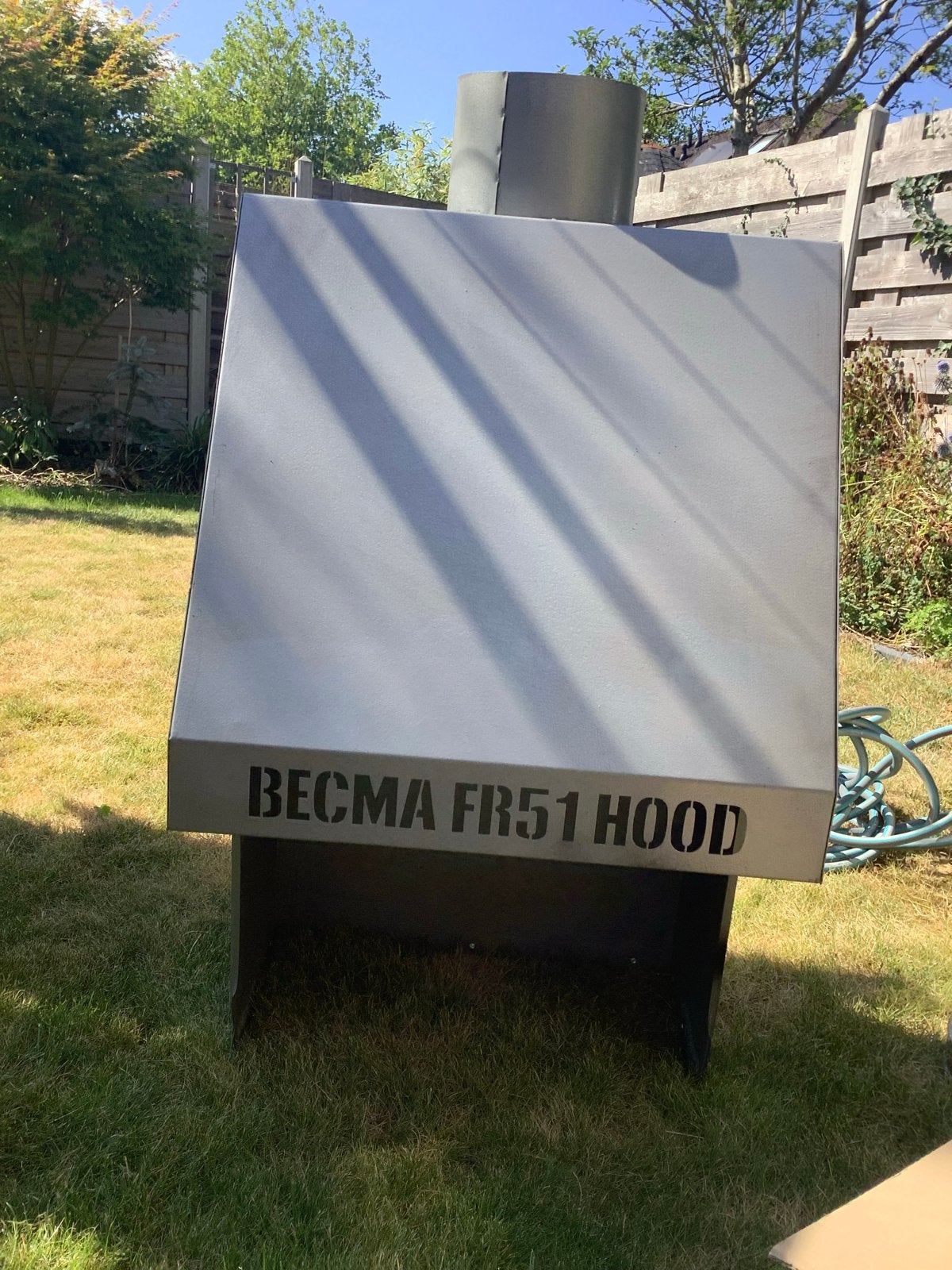 BECMA FR51 HOOD afzuigkap en pijp voor smeedoven, Ophalen, Gebruikt, Afzuiger