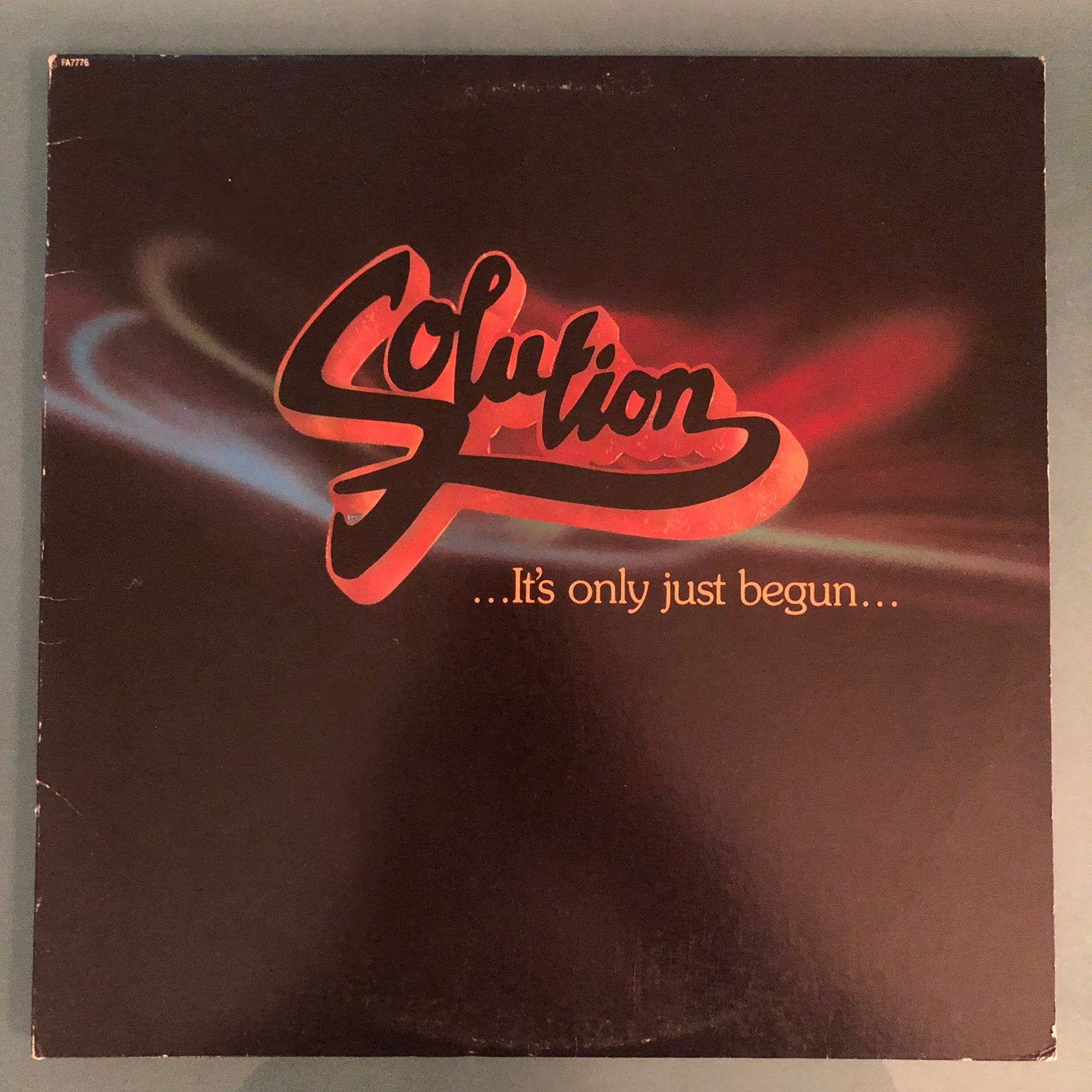 Solution - “…It’s Only Just Begun…”, LP, Ophalen of Verzenden, Gebruikt, 12 inch