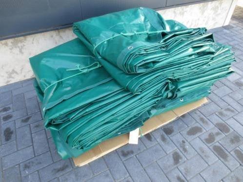 Groen 600 gr/m2 PVC dekkleed 6 x 8 meter ogen 100 cm!!, Watersport en Boten, Ophalen, Nieuw, Onderhoud en Reparatie