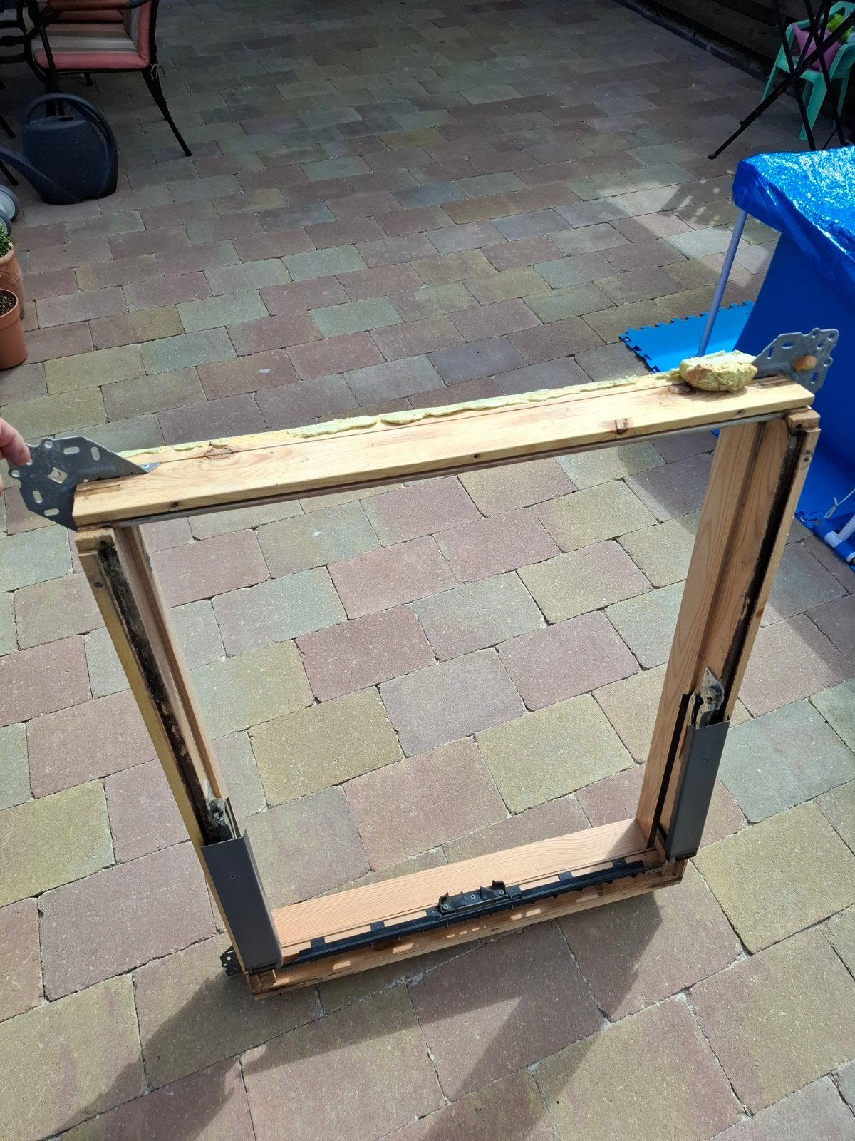 Velux GGL M04 3059 houten dakraam, Ophalen, Minder dan 80 cm, 80 tot 120 cm, Zo goed als nieuw