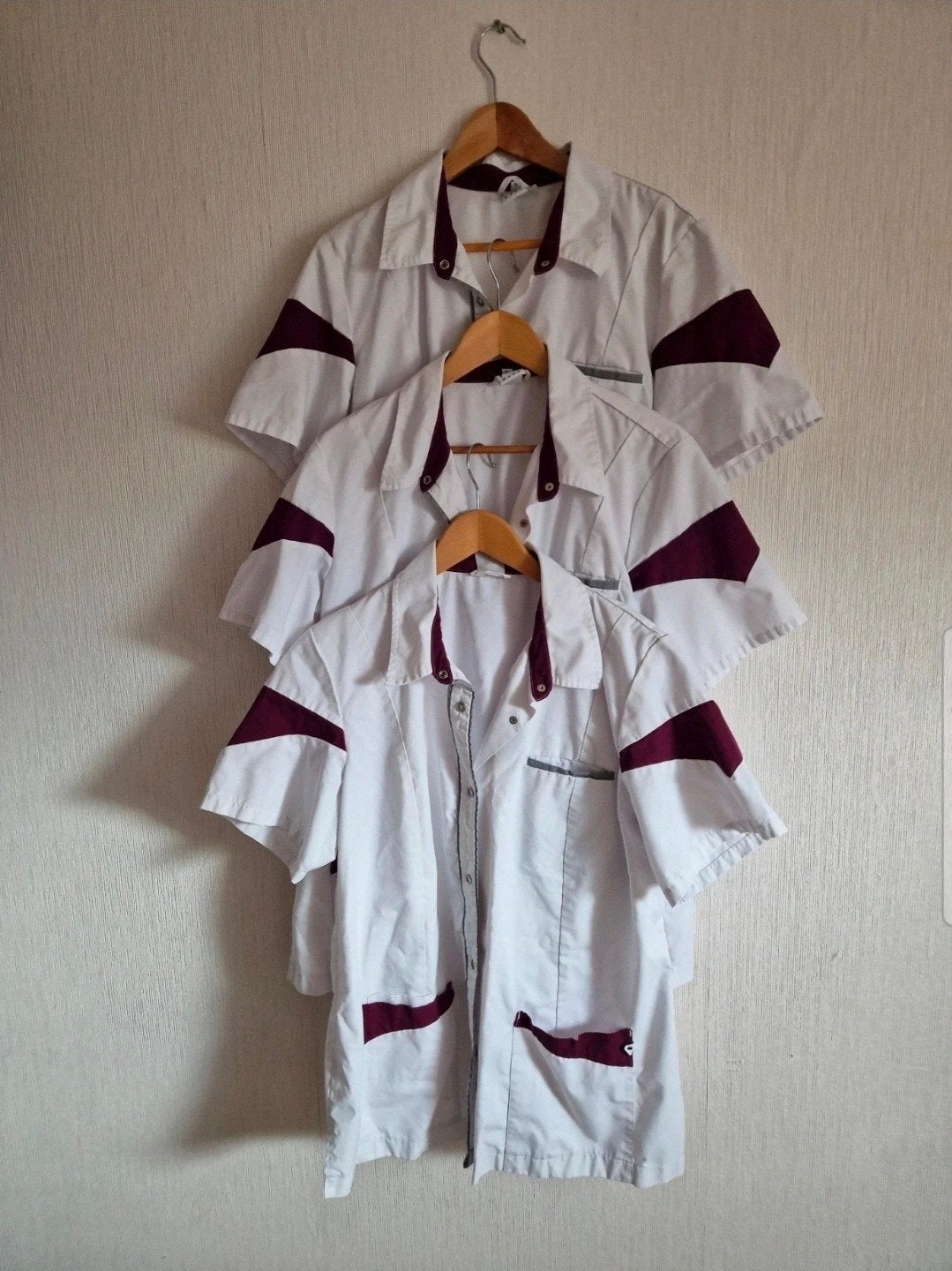 2x uniformjasje maat XL, Ophalen of Verzenden, Zo goed als nieuw, Maat 46/48 (XL) of groter, Wit