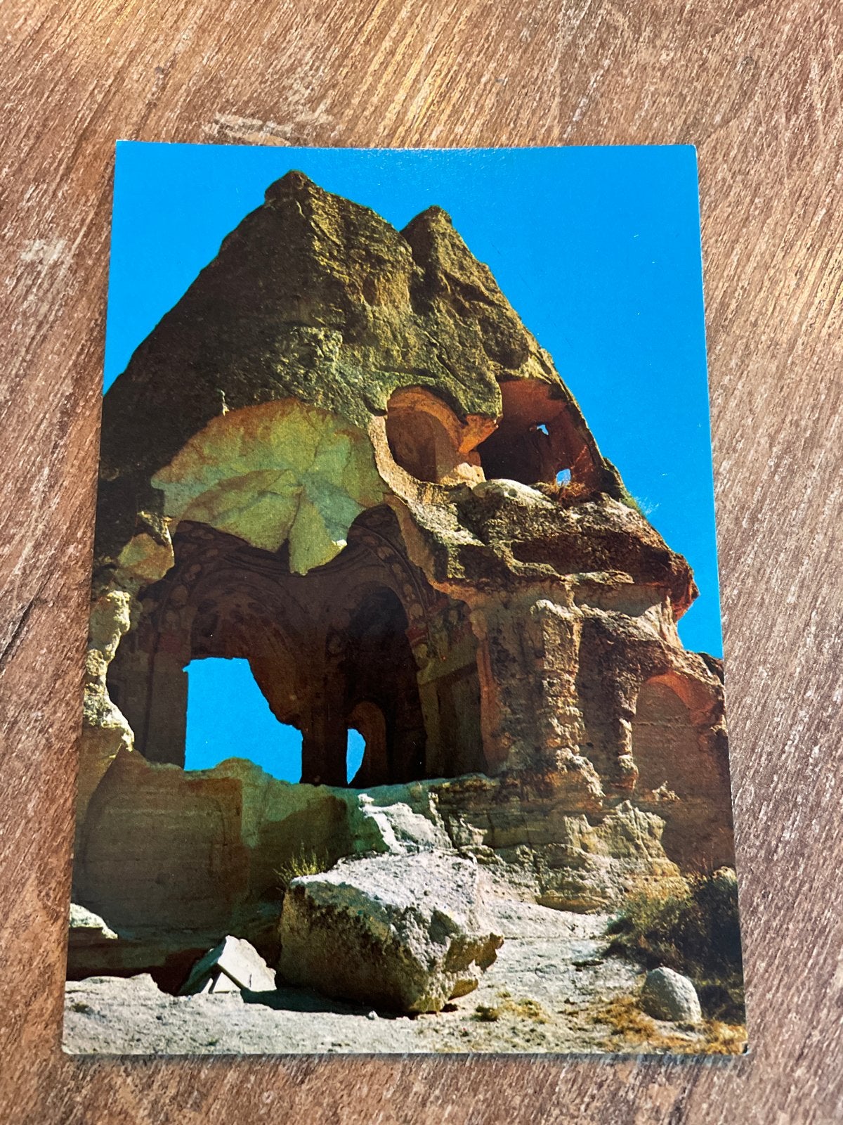 Ansichtkaart Cappadocië, El-Nazar Kerk, Turkije, Verzamelen, Ophalen of Verzenden, 1980 tot heden, Ongelopen, Buiten Europa