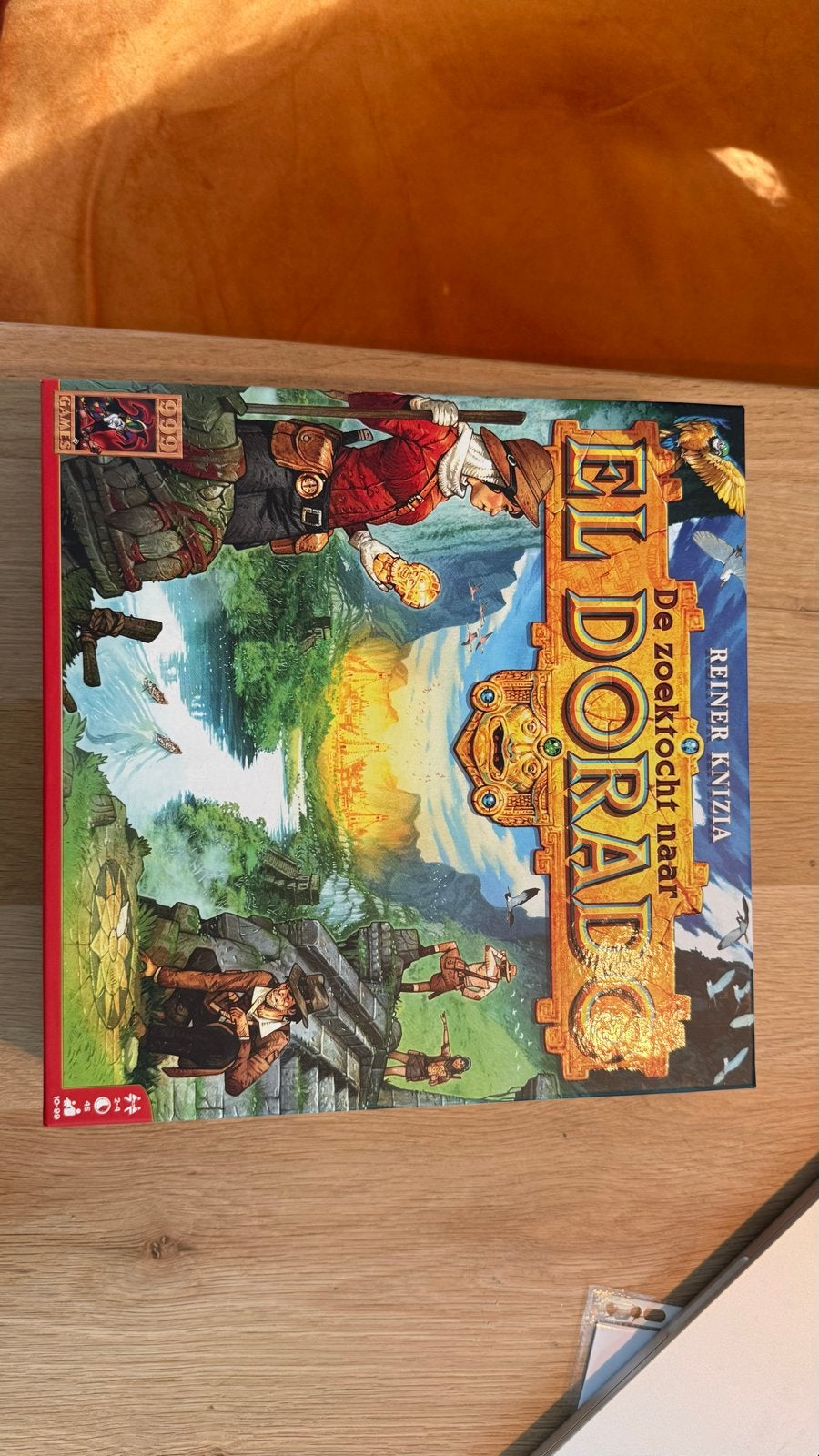 De Zoektocht naar El Dorado bordspel - Zo goed als nieuw, Hobby en Vrije tijd, Drie of vier spelers, Ophalen of Verzenden, Zo goed als nieuw
