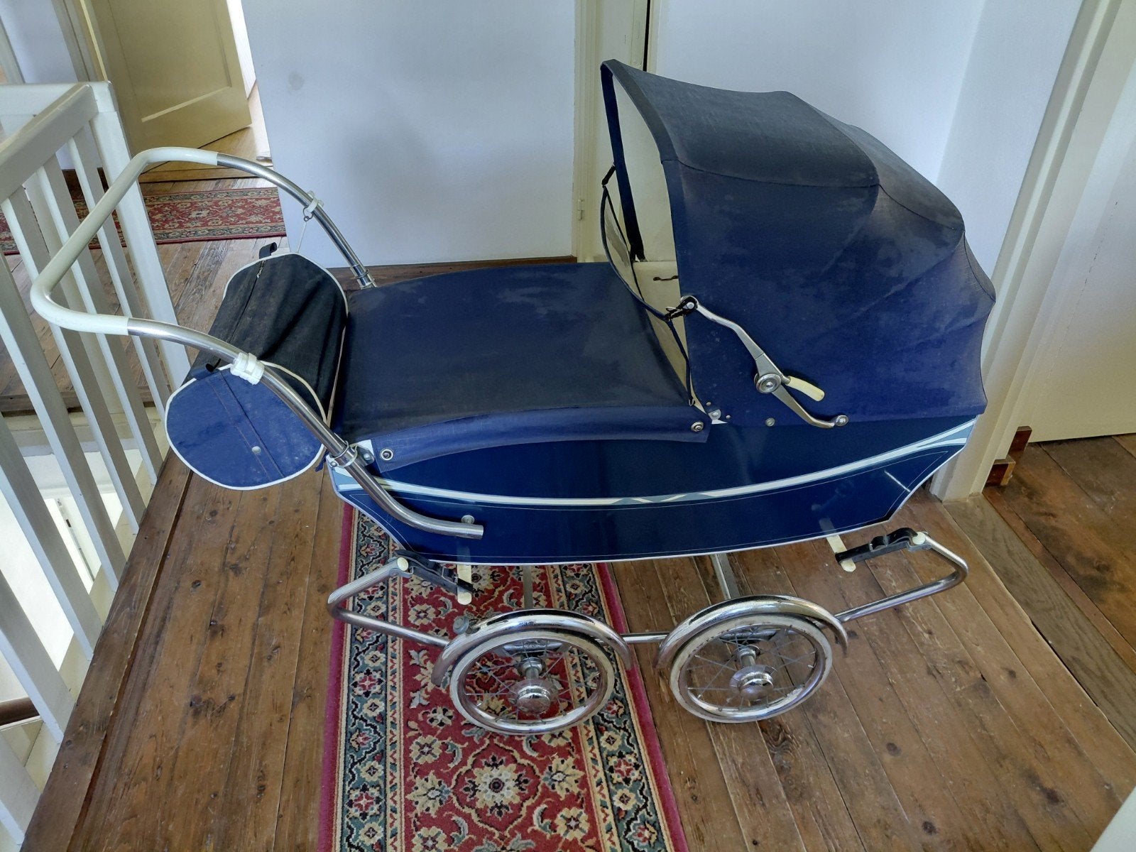 Vintage Van Delft Kinderwagen uit 1961 met Roltas, Kinderen en Baby's, Kinderwagens en Combinaties, Ophalen