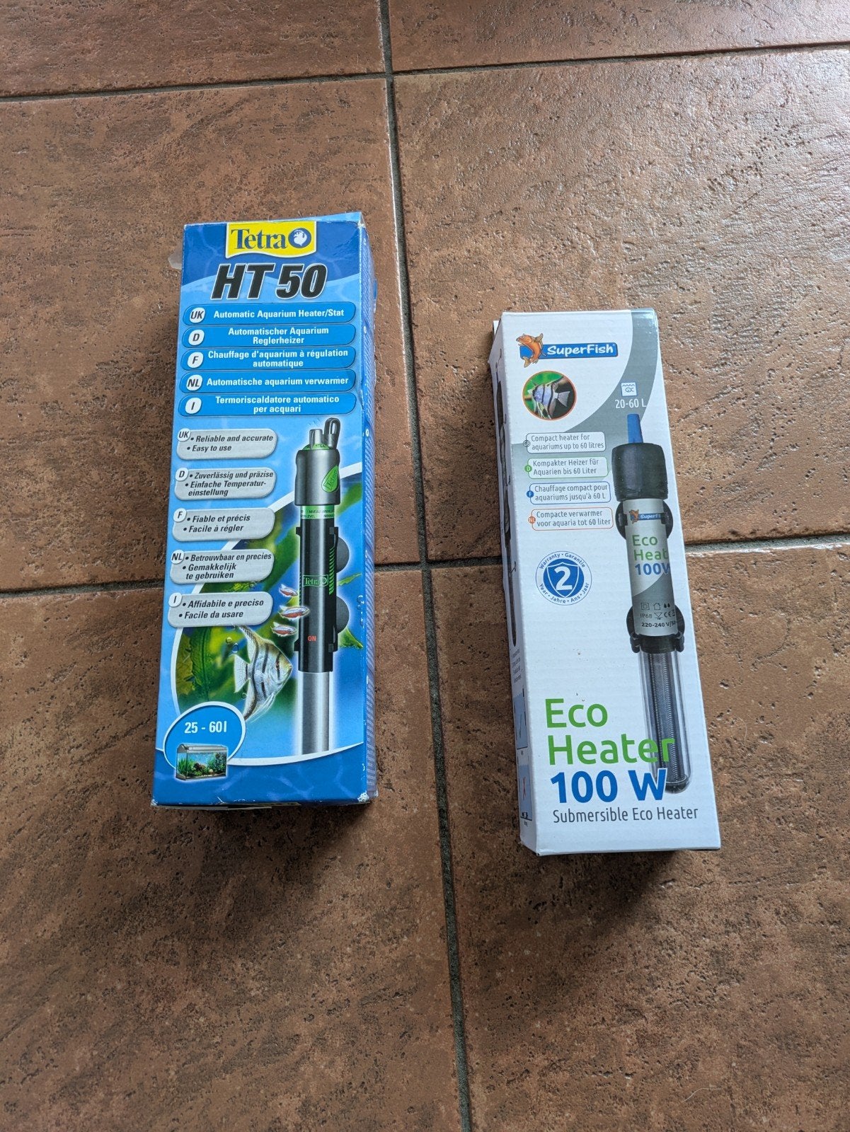 Aquarium verwarming en algen magneet, Ophalen of Verzenden, Leeg aquarium