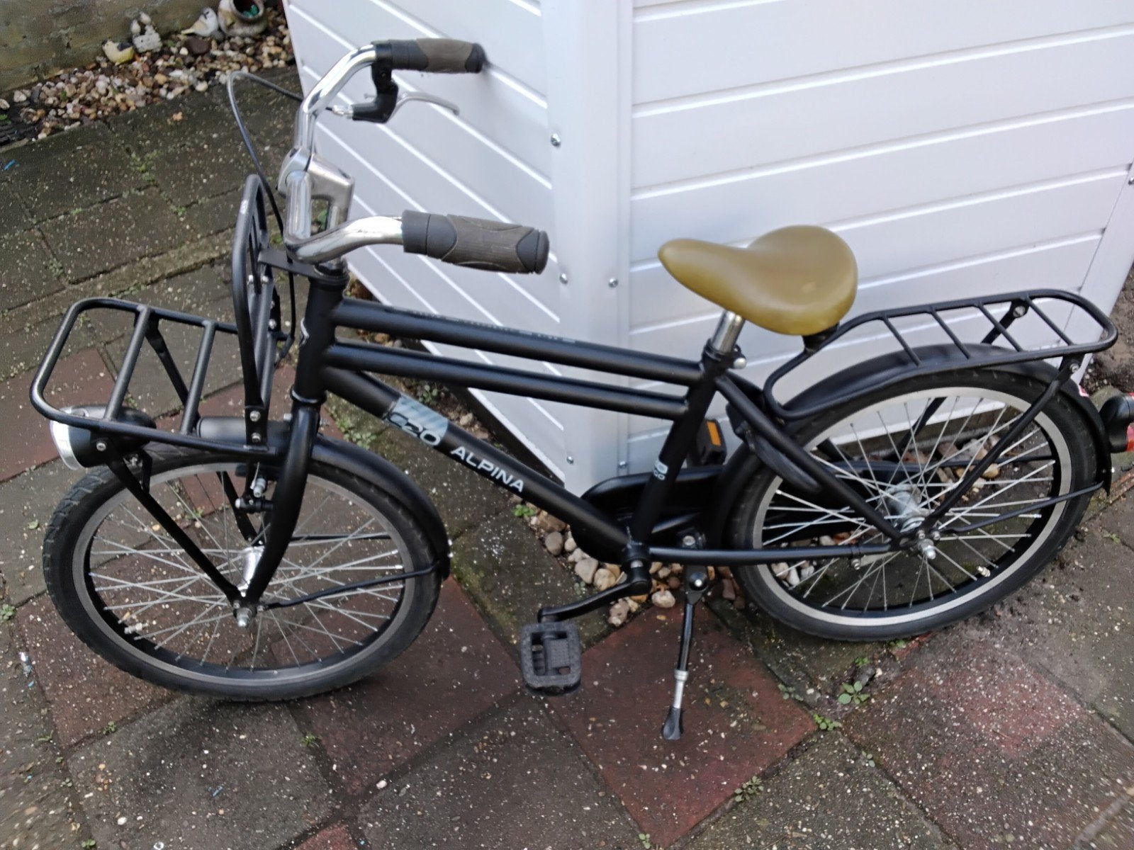 kinderfiets, Fietsen en Brommers, Ophalen, Gebruikt, Alpina, Handrem