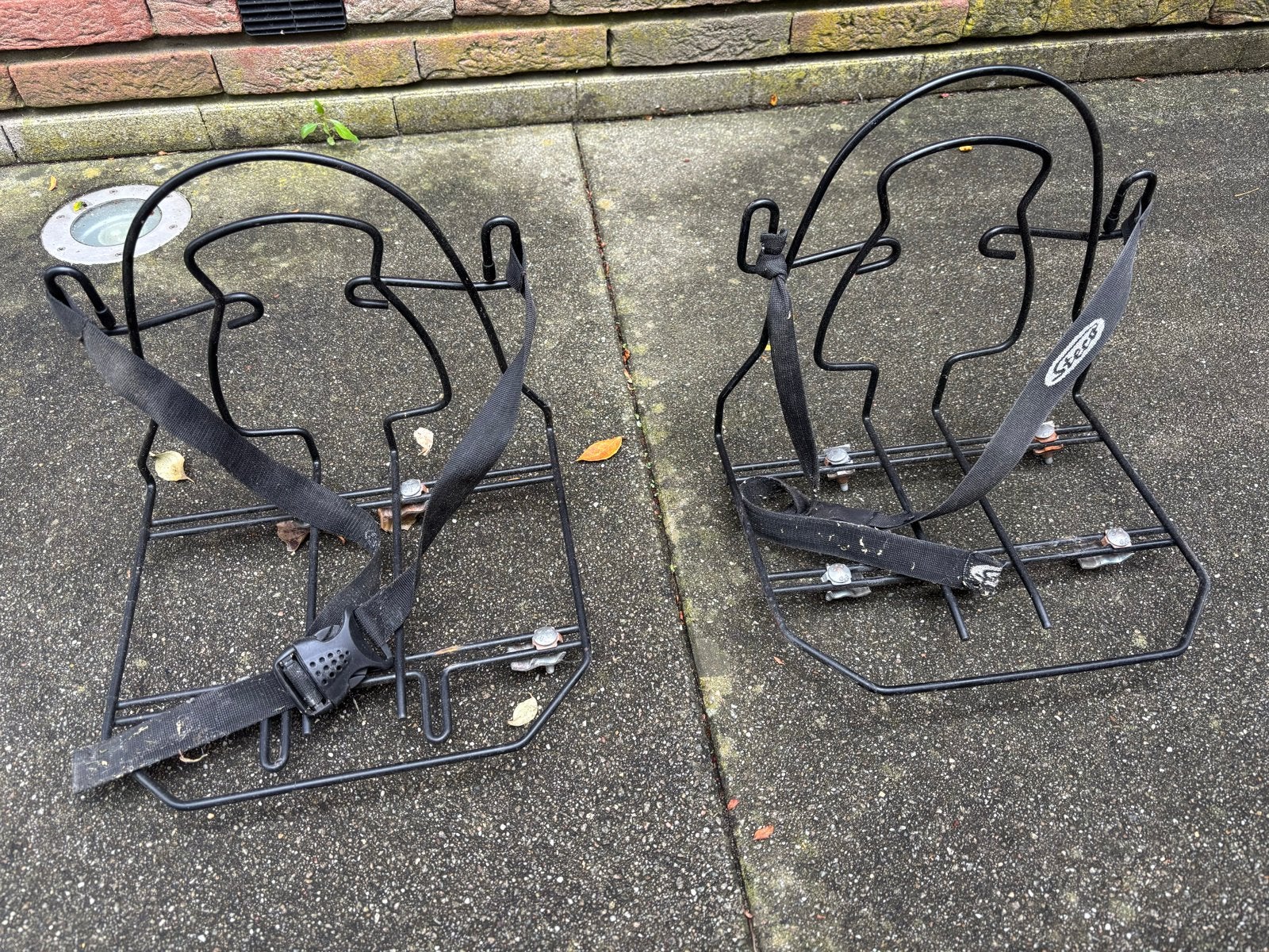 Steco monkey fietsendrager, Fietsen en Brommers, Fietsaccessoires | Fietsstoeltjes, Ophalen of Verzenden, Gebruikt, 0 t/m 18 kg
