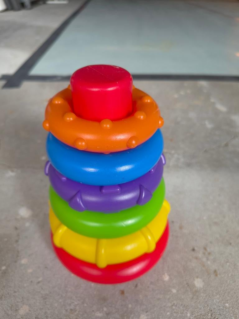Torentje met ringen speelgoed baby, Kinderen en Baby's, Ophalen, Gebruikt, Overige typen