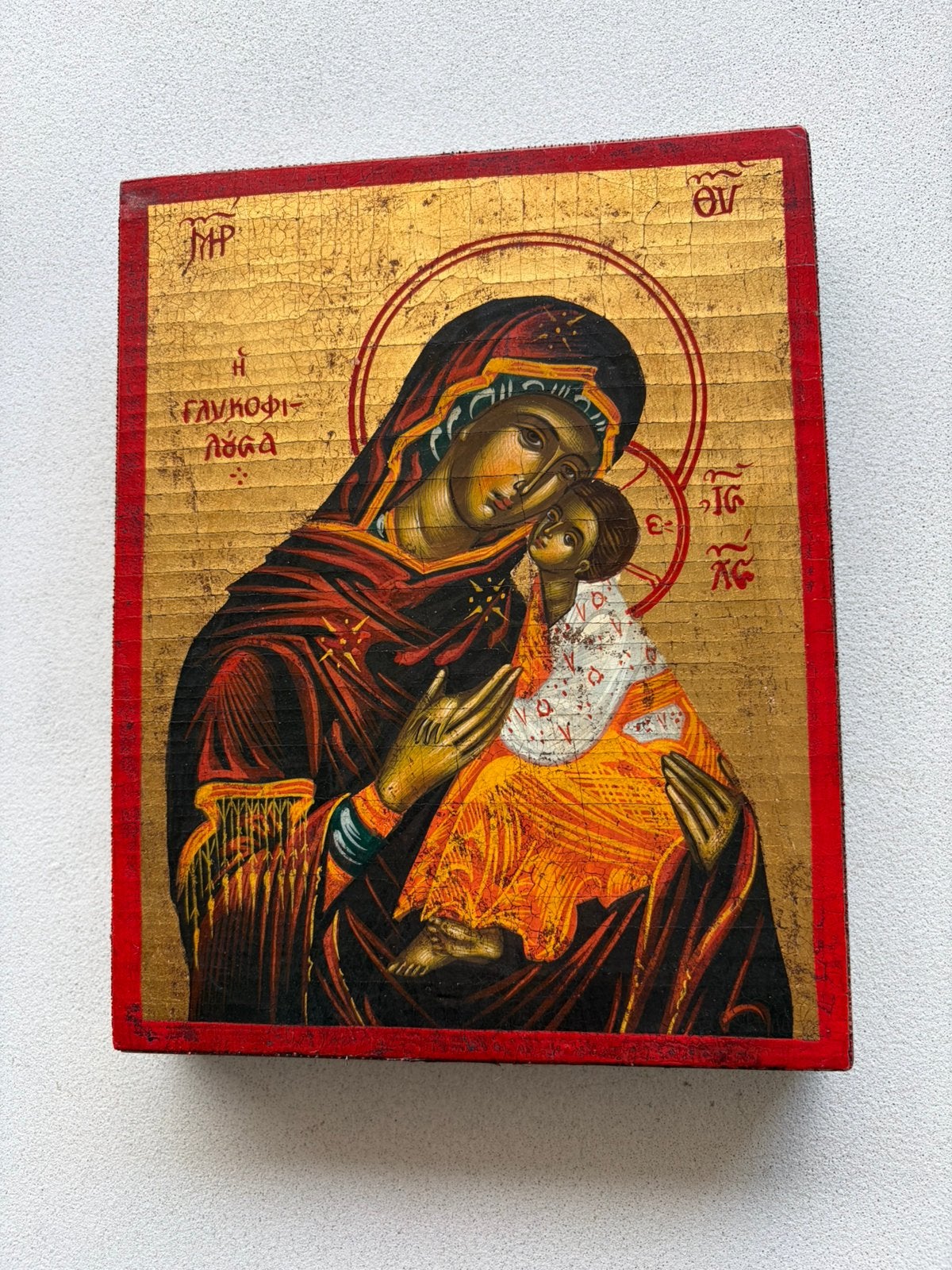 Orthodox icoon Moeder Gods, Ophalen of Verzenden, Christendom | Katholiek