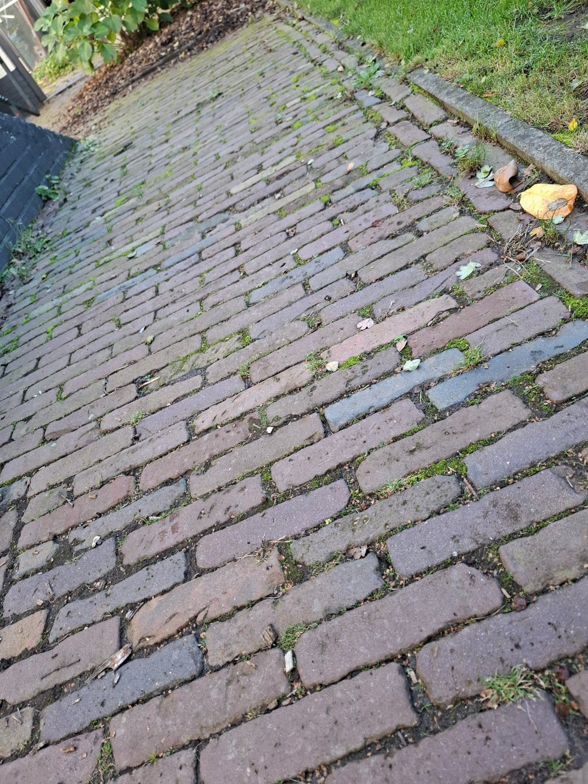 Oud gebakken 5 duimers waalformaat  ca. 50 m², Ophalen, Gebruikt, Keramiek, Klinkers