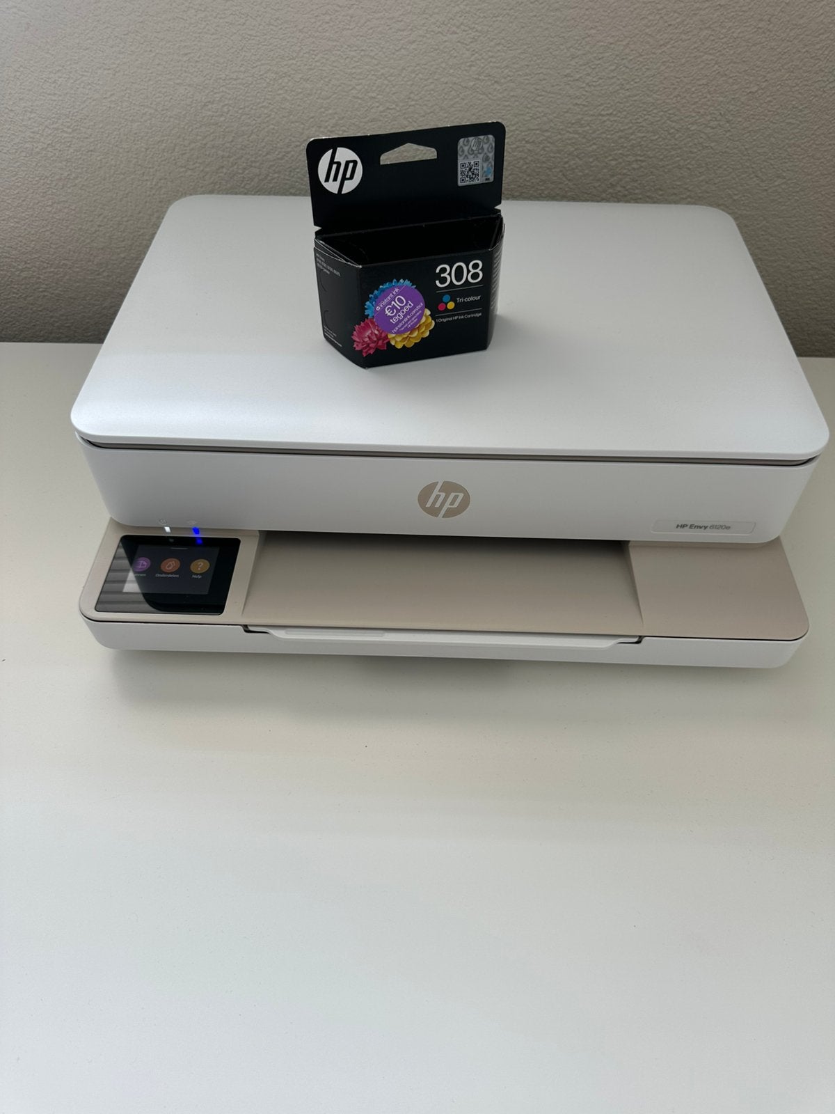 Printer HP ENVY 6120e all-in-one A4 inkjetprinter met wifi, Computers en Software, Printers, Ophalen, Zo goed als nieuw