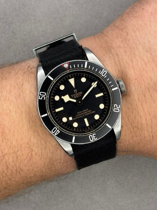 TUDOR Black Bay 41 - Full set - 12/2021, Sieraden, Tassen en Uiterlijk, Overige merken, Staal, Gebruikt, Staal