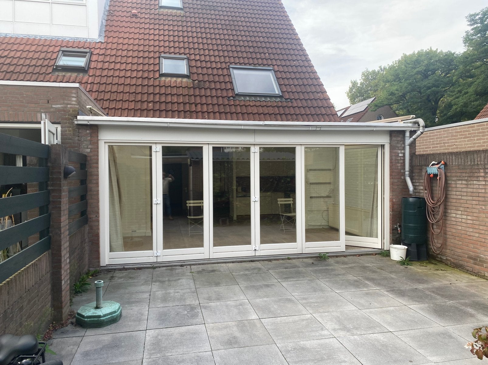 Luifel voor serre, Tuin en Terras, Ophalen, Gebruikt, 450 cm of meer, Elektrisch