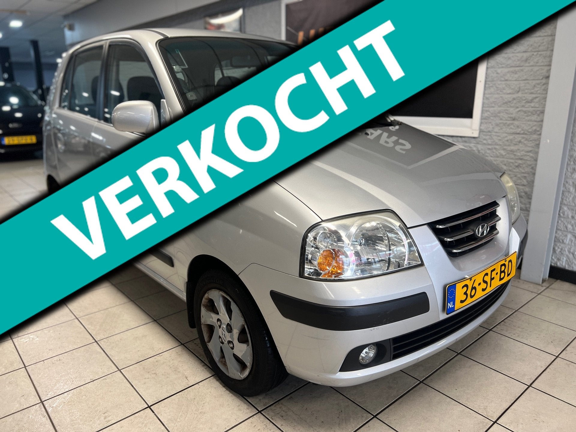 Hyundai Atos 1.1i Dynamic | Nieuwe APK | Automaat | Carplay, Auto's, 15 km/l, Gebruikt, 31 €/maand, 4 cilinders