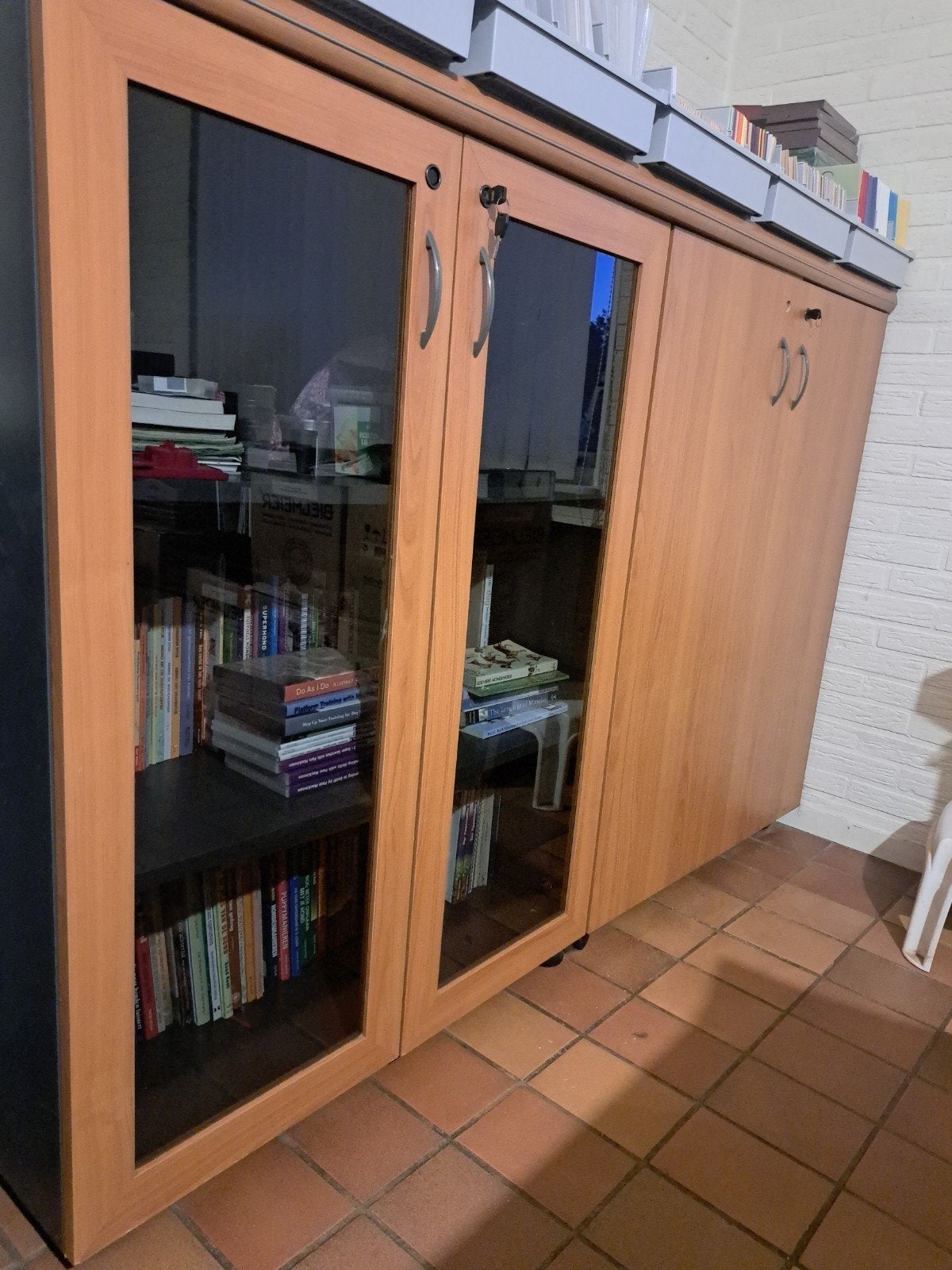 Luxe kantoorkast incl sleutels, Ophalen, 100 tot 150 cm, 150 tot 200 cm, Zo goed als nieuw