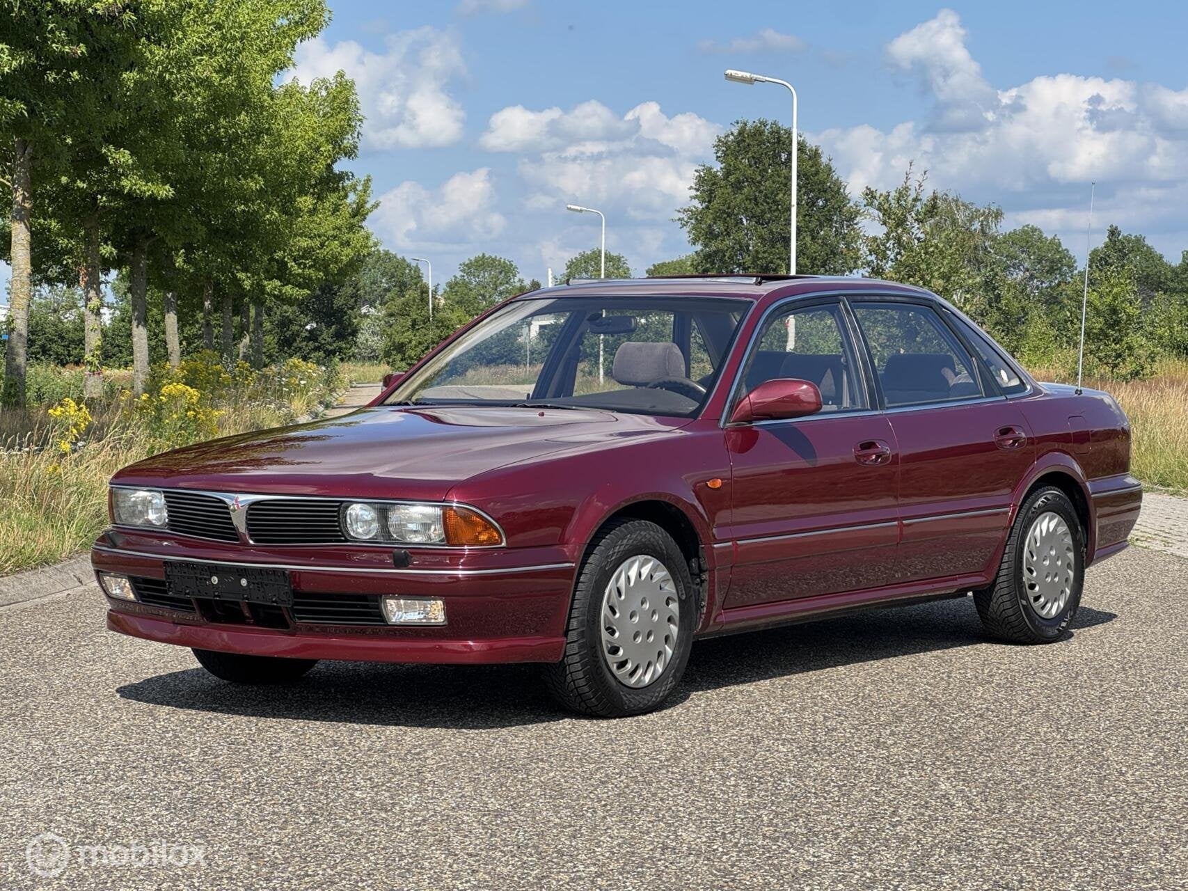 Mitsubishi Sigma 3.0 V6 Topconditie 1992, Auto's, Oldtimers, Voorwielaandrijving, Leder, Handgeschakeld, 2972 cc