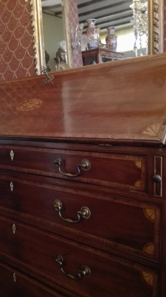 regency secretaire 1780 ingelegd, Ophalen